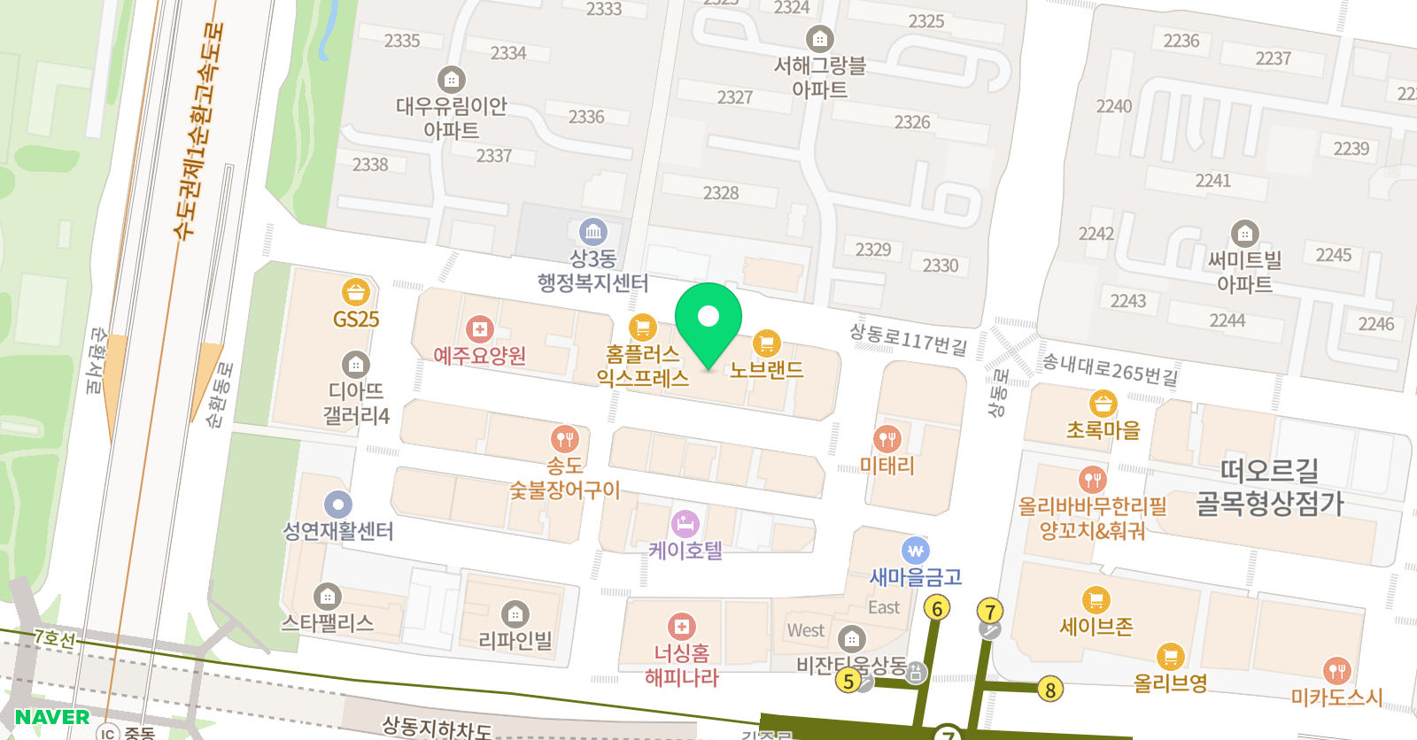 박학천 논술국어지혜의숲 전문학원 위치
