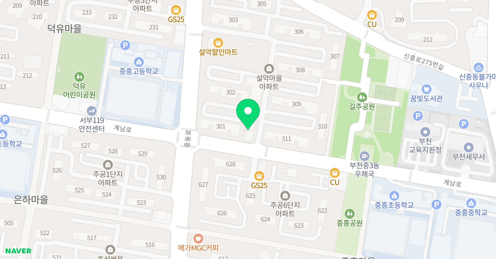 이루다 수학교습소 위치