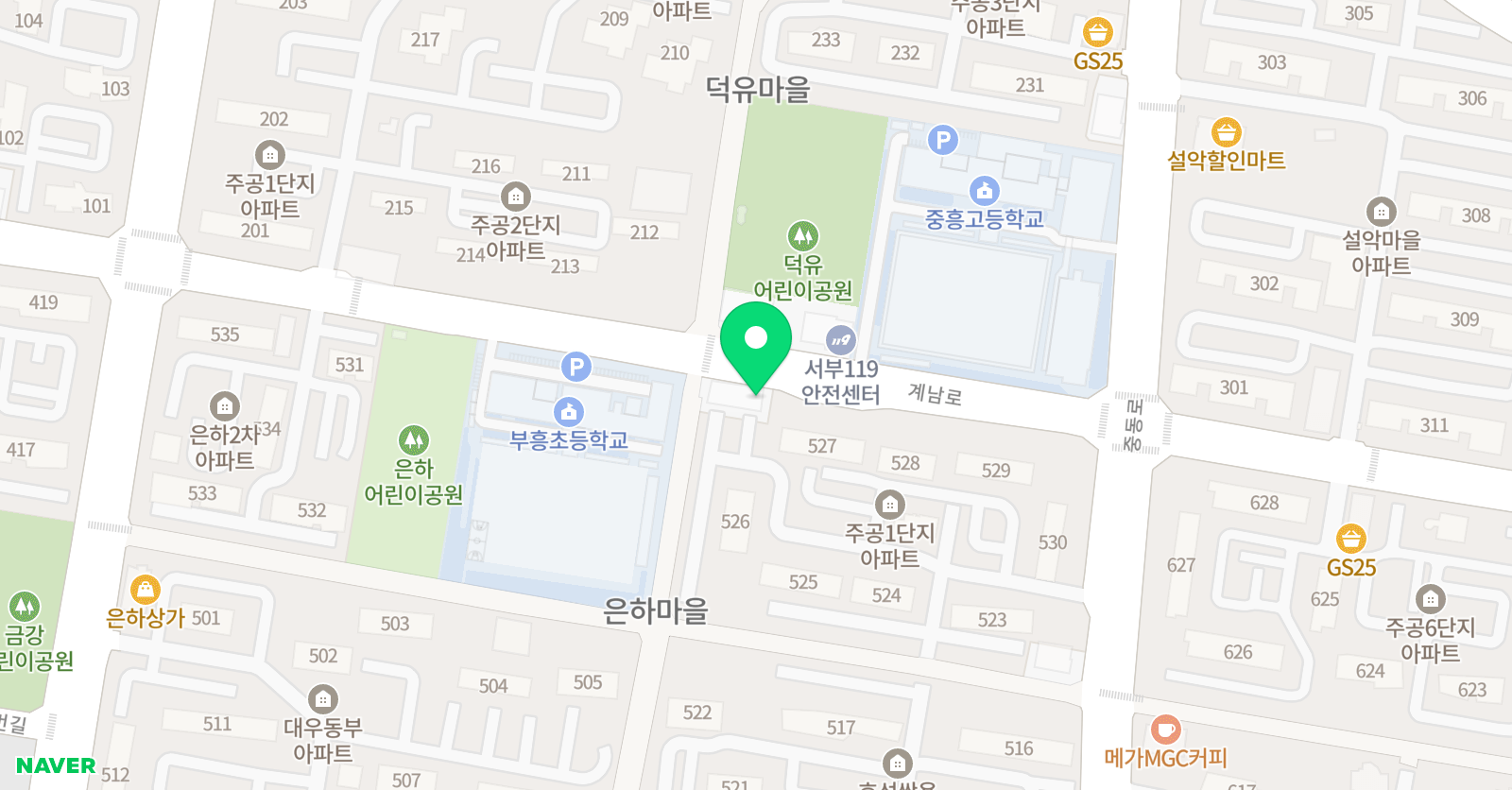 미션수학교습소 위치