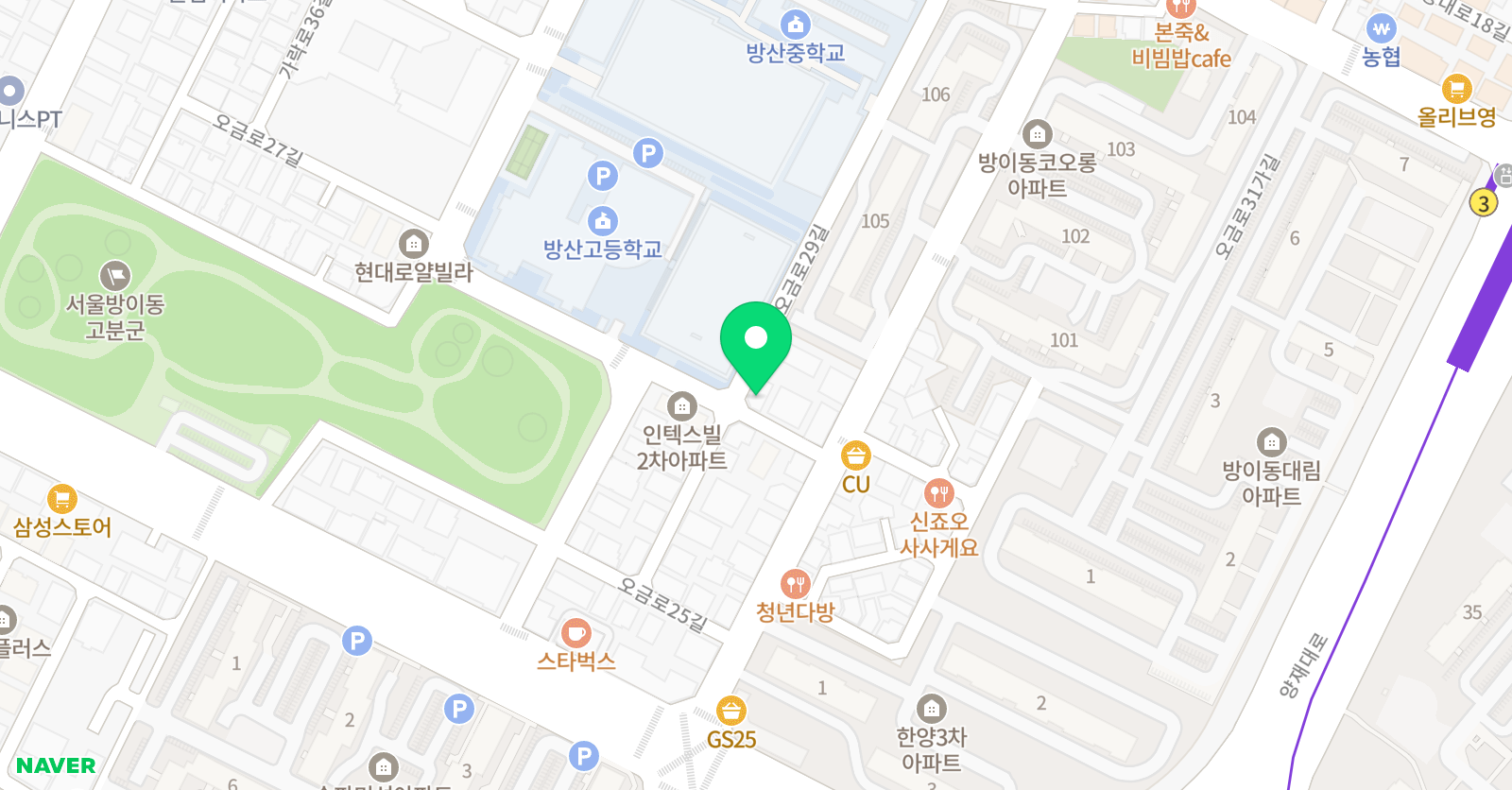 kbec발레시어터 발레피트니스 위치