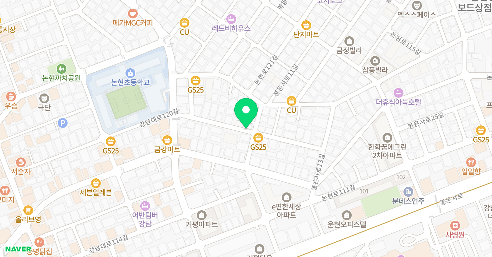 CIM 피아노학원 위치