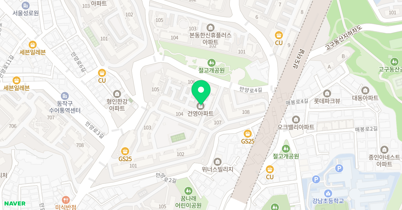 국가대표넘버원 태권도 위치