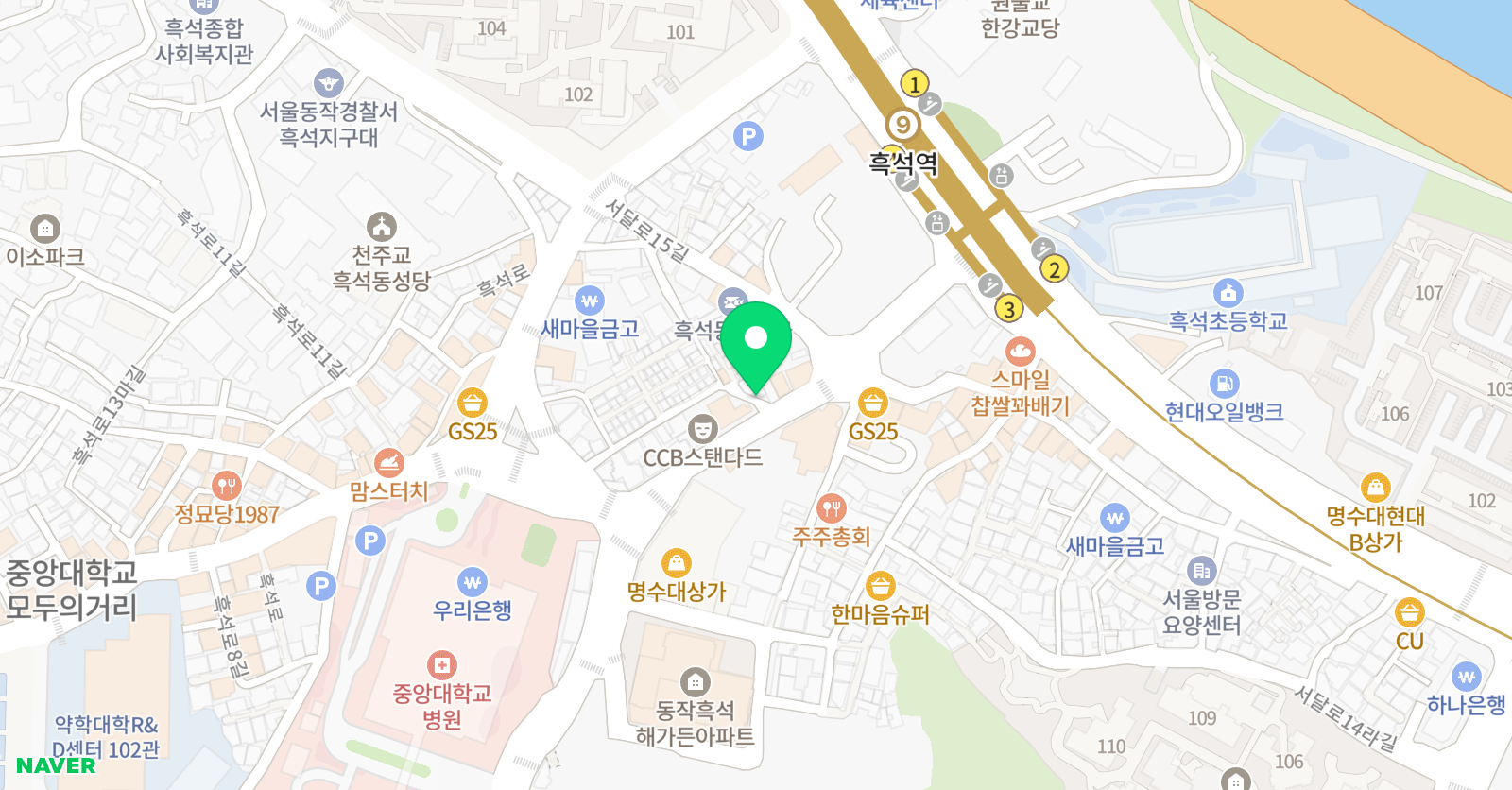 라비브 학원 위치