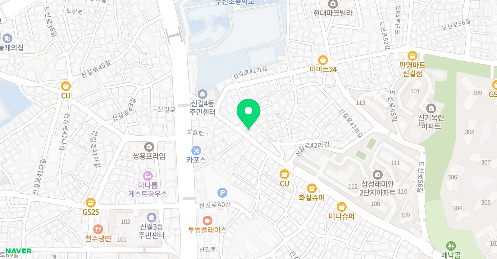 탑 수학교습소 위치
