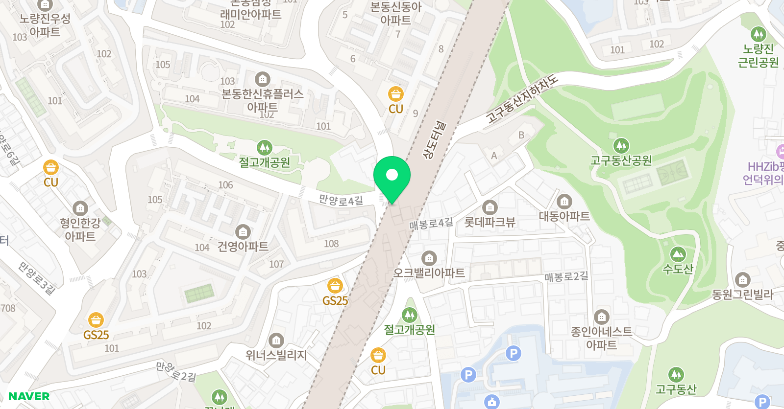 리드인 강남 영본점 위치