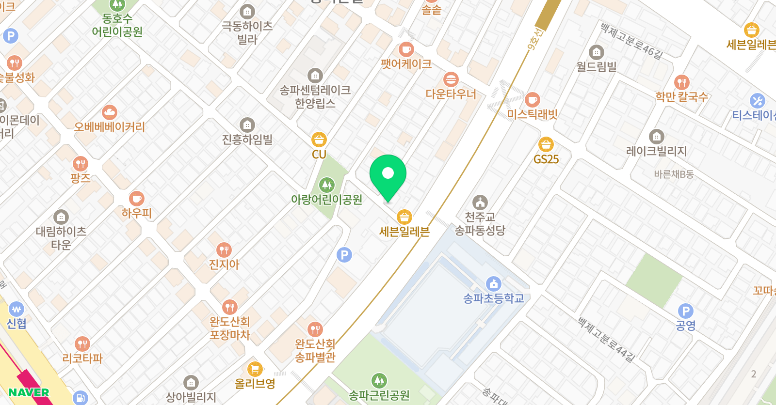 청심 학원 위치