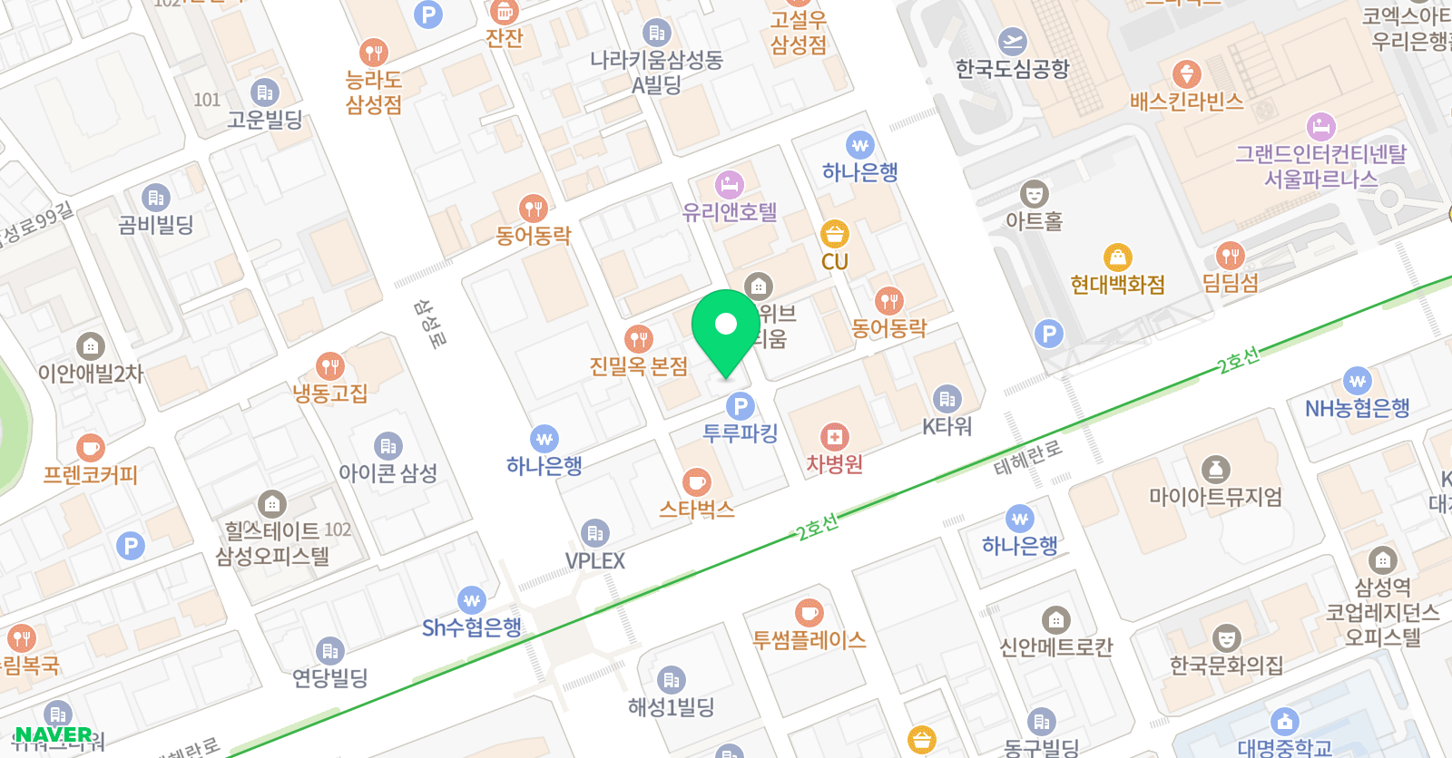 슬기로운 드럼 스튜디오 위치