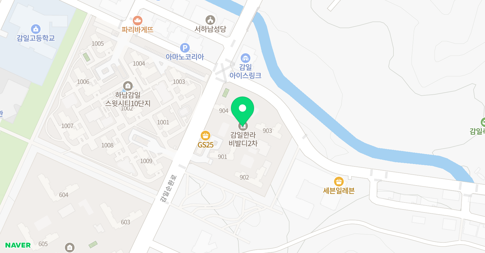 생각나래 독서토론논술 하남감일점 위치