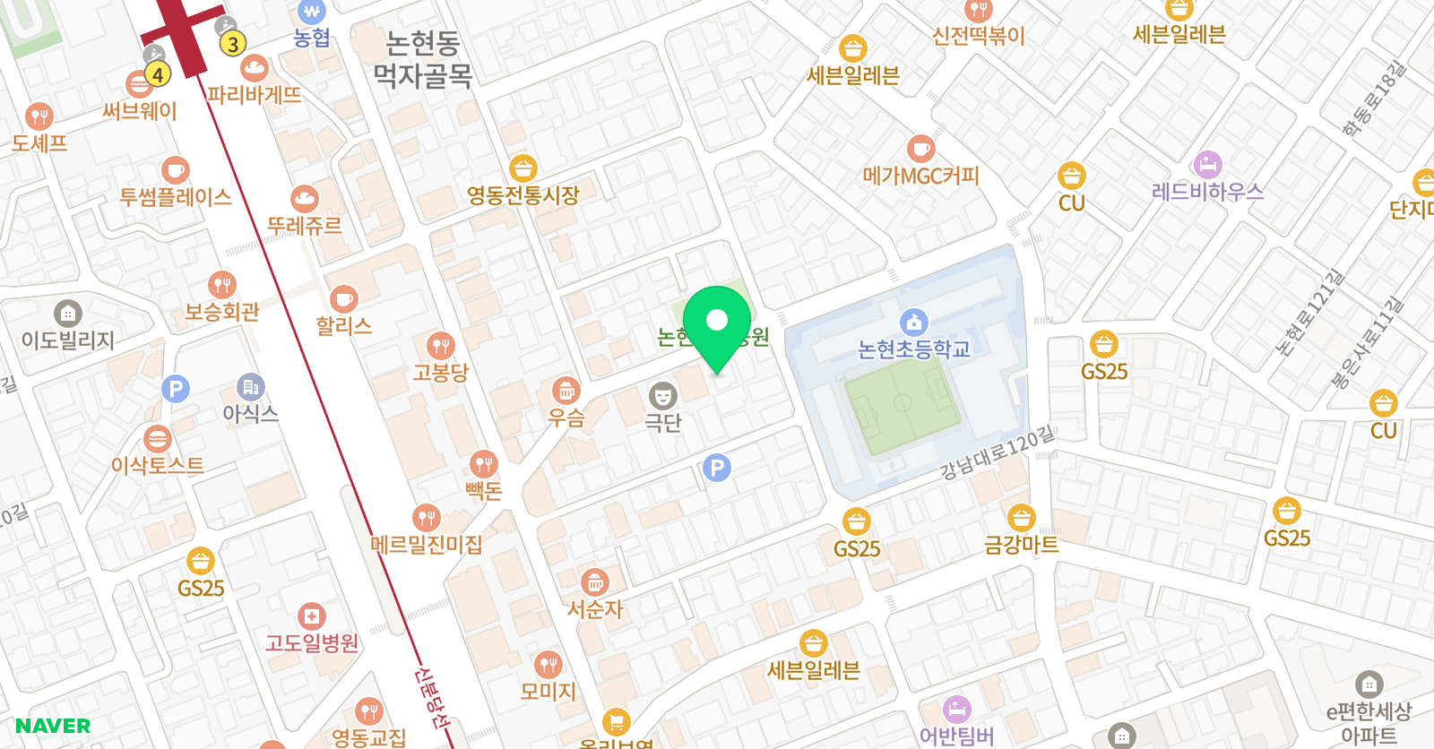 워너 키즈 오디션 트레이닝 아카데미 위치