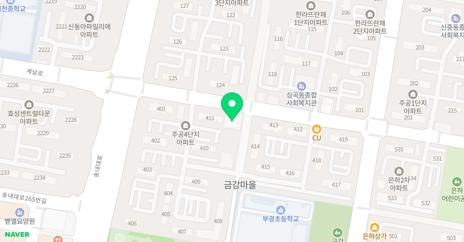 반석 음악미술컴퓨터코딩 학원 위치