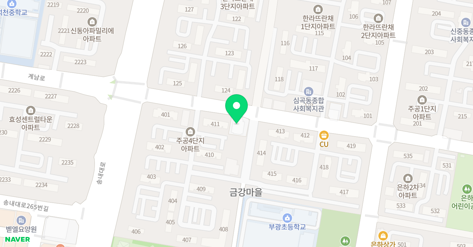 반석어린이 수영장 위치