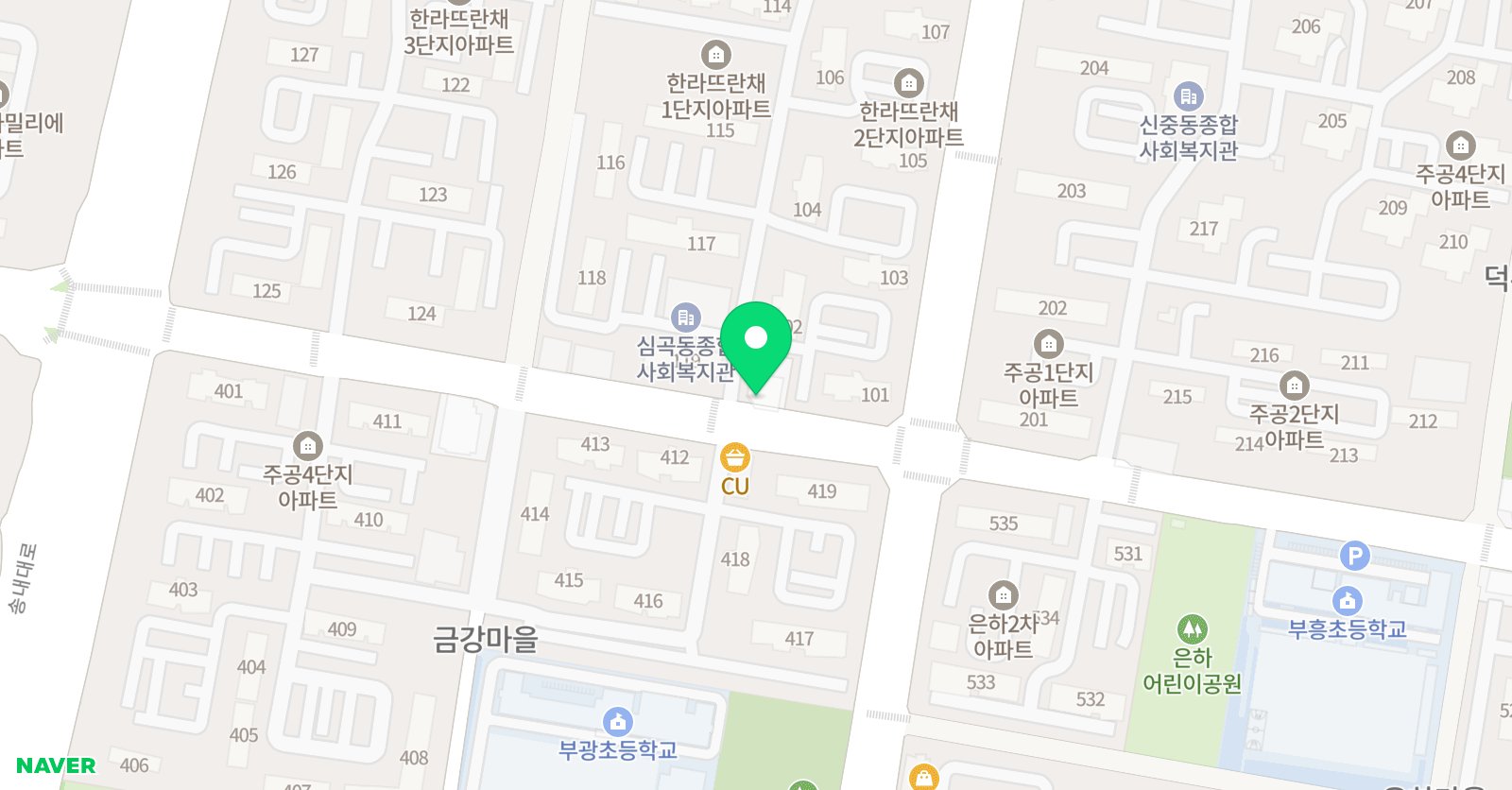 부천 태권도 위치