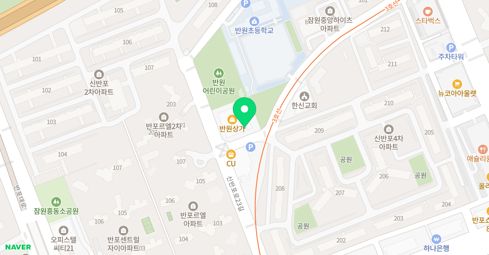 예랑 미술학원 위치
