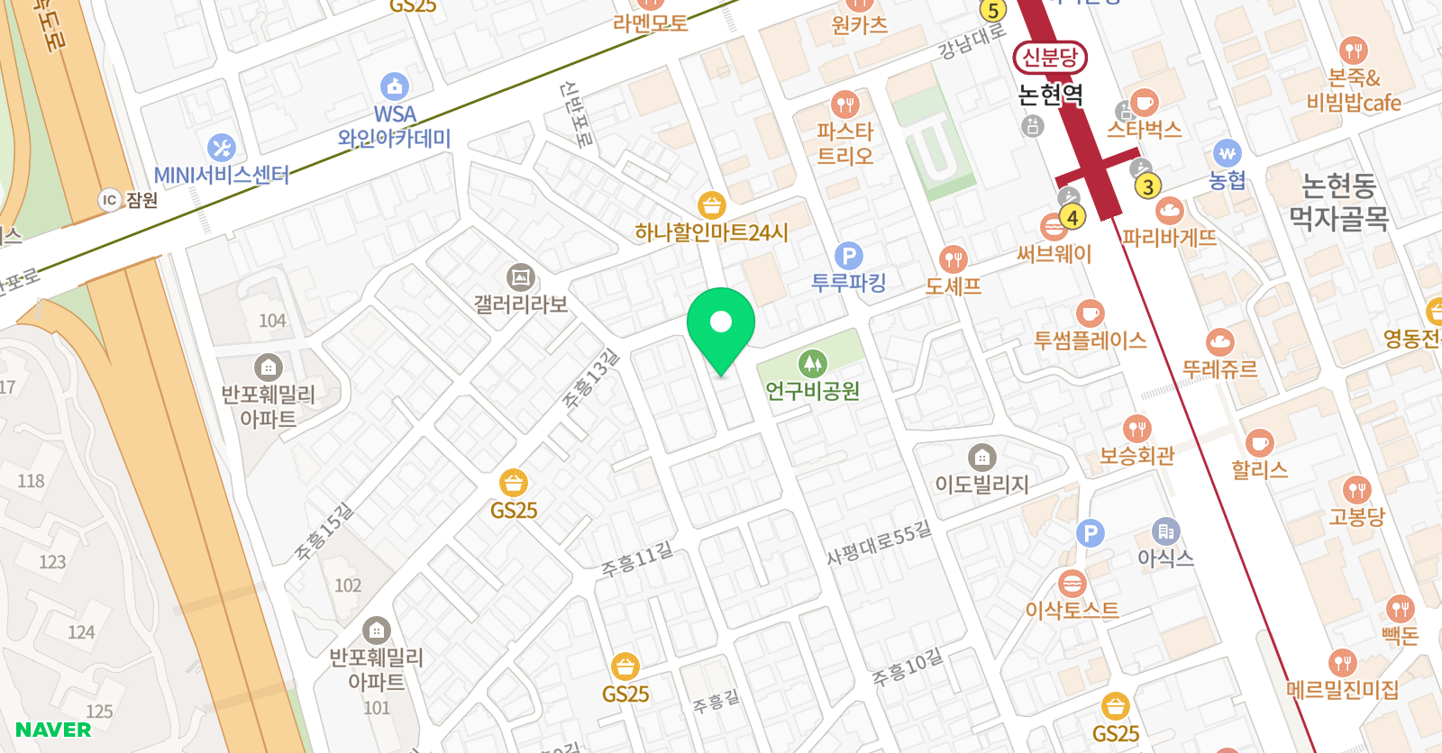 배우앤배움 하이틴센터 위치