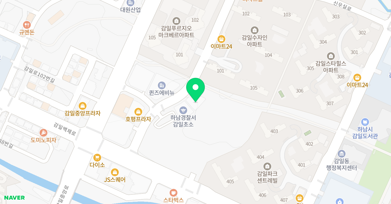 에떼 음악학원 위치