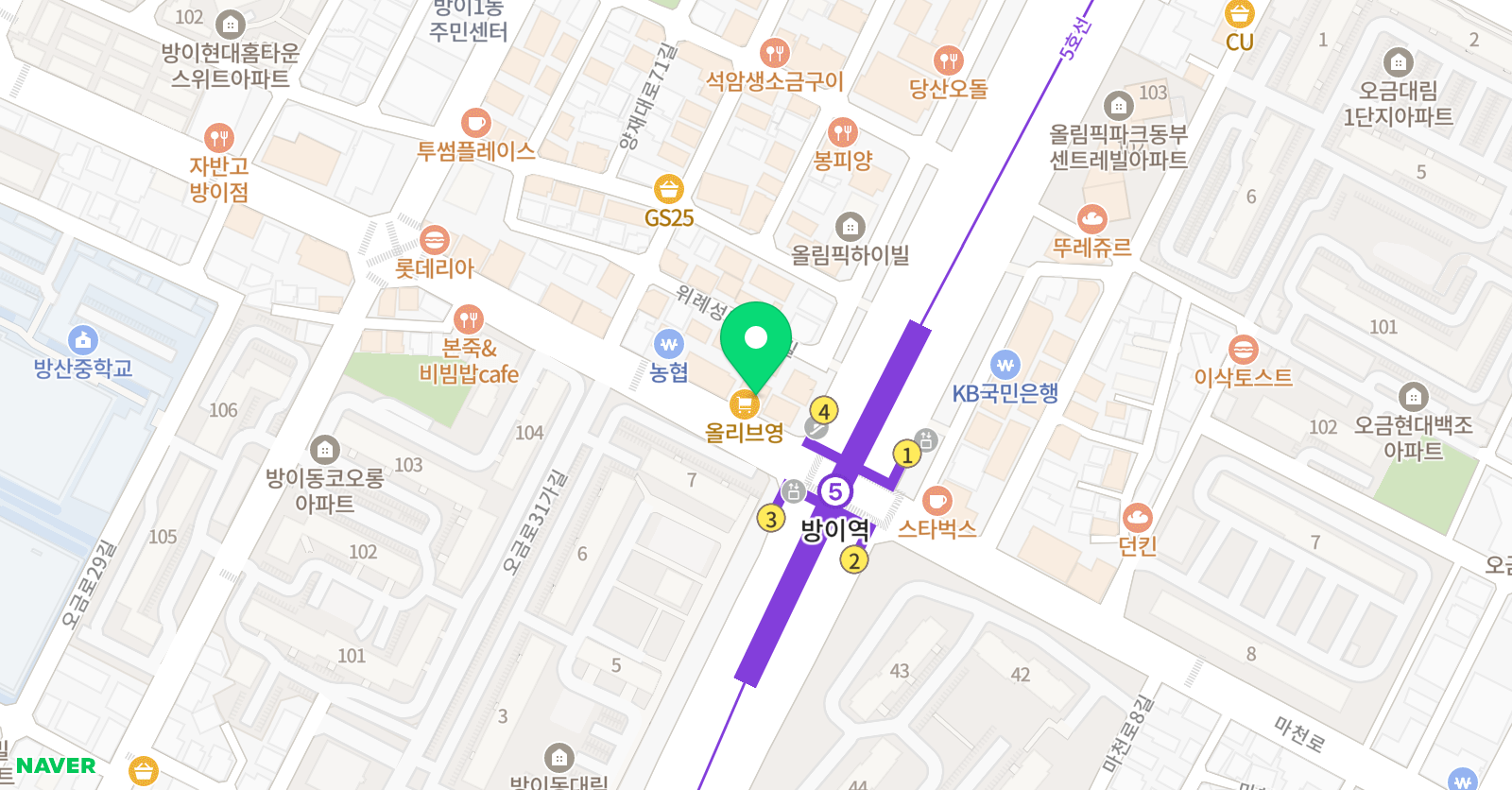송파예뜨락 미술학원 위치