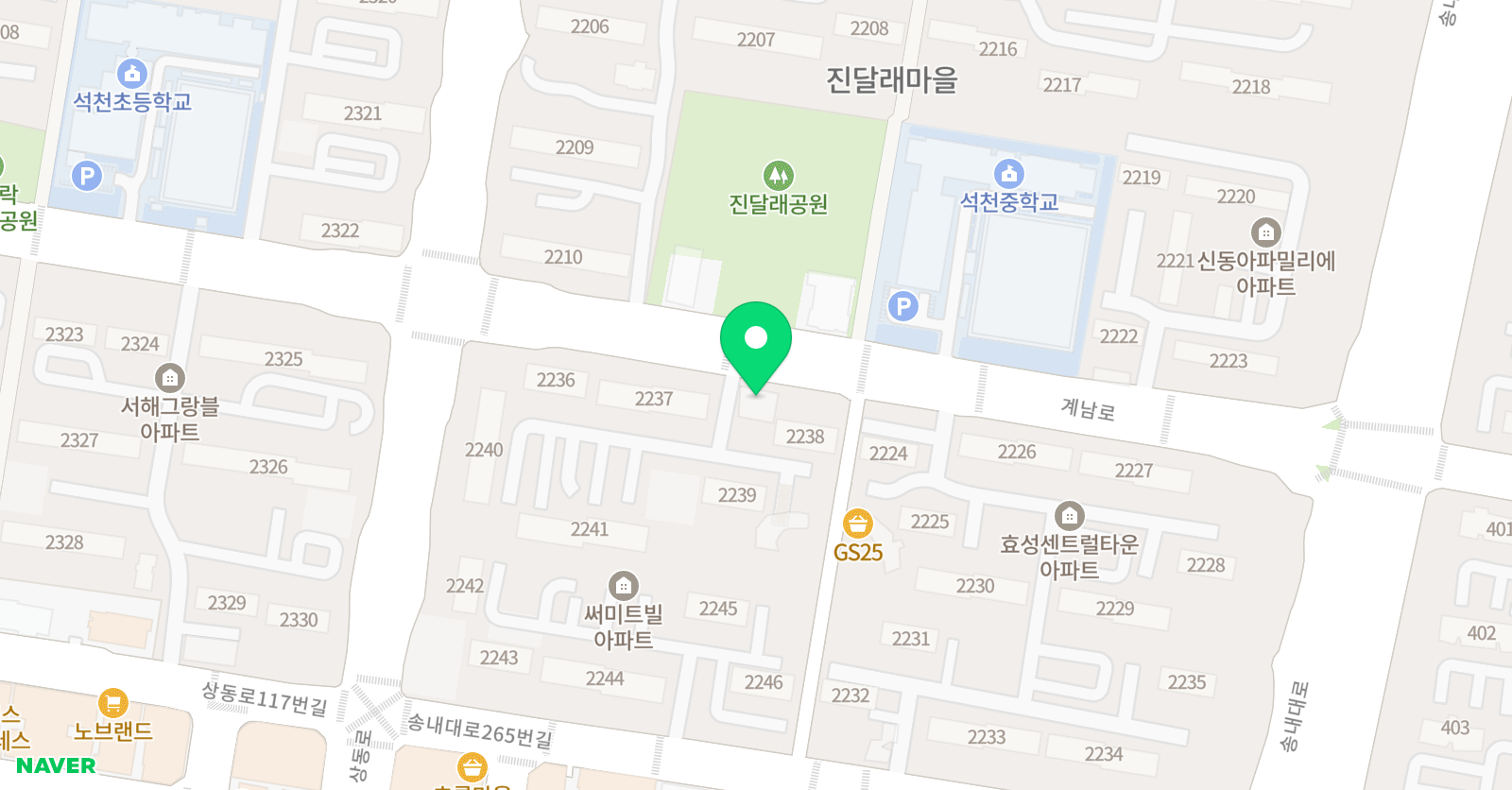 예음 음악학원 위치