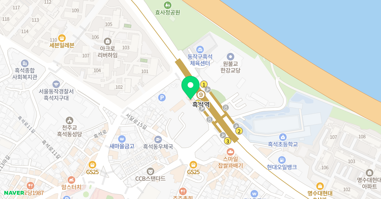 블리다르예술학원 위치