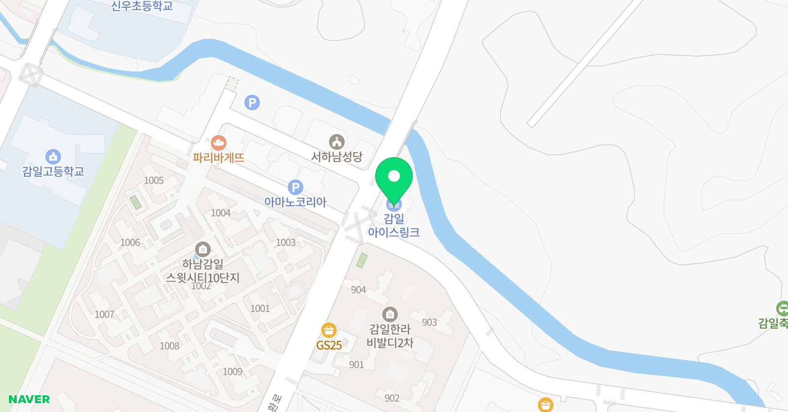 램스 아이스하키팀 위치