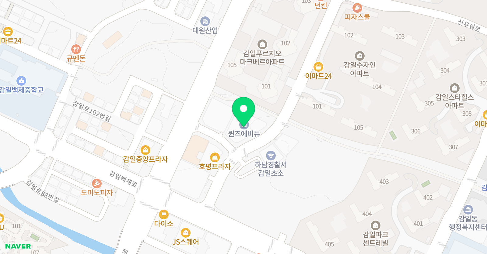 생각 논술교습소 위치