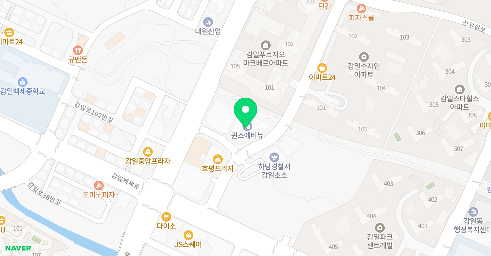 루체테 어학원 하남감일캠퍼스 위치