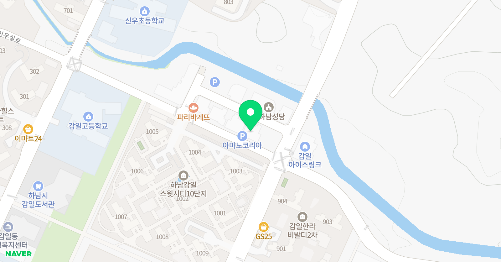 예음 음악학원 위치