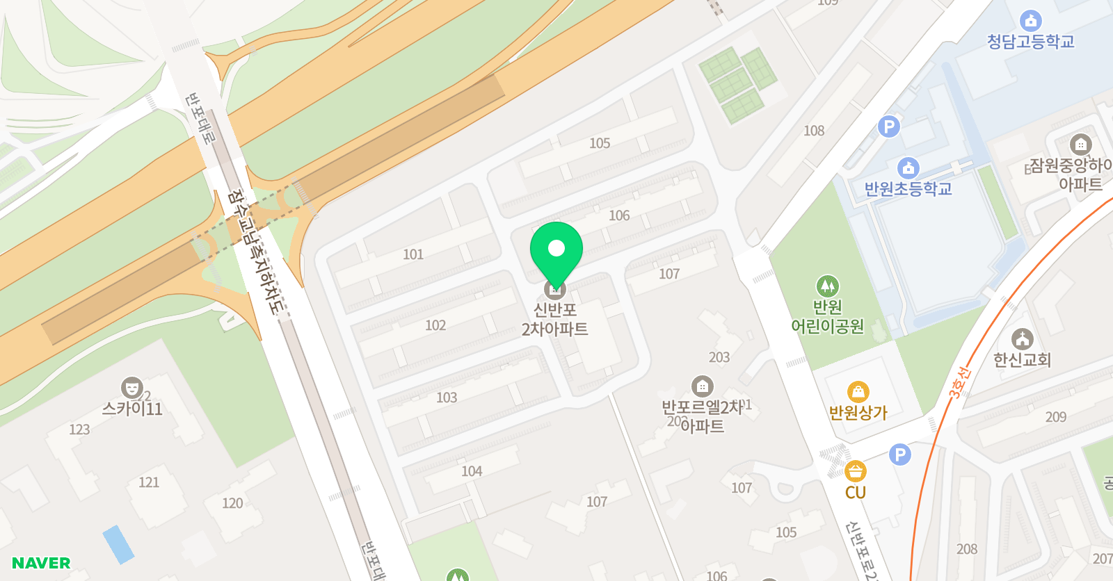연세포레 피아노학원 위치