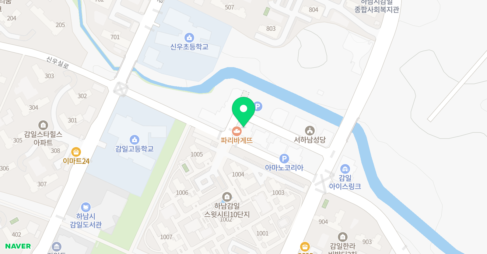 잉글리시아이 영어학원 스윗시티점 위치