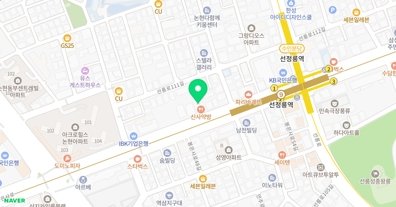 국대프렌즈 위치