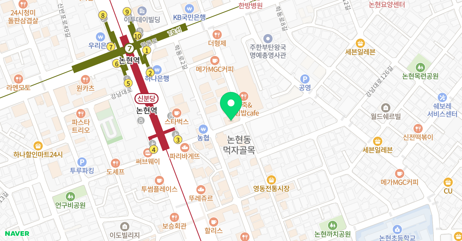 원비트 댄스학원 위치