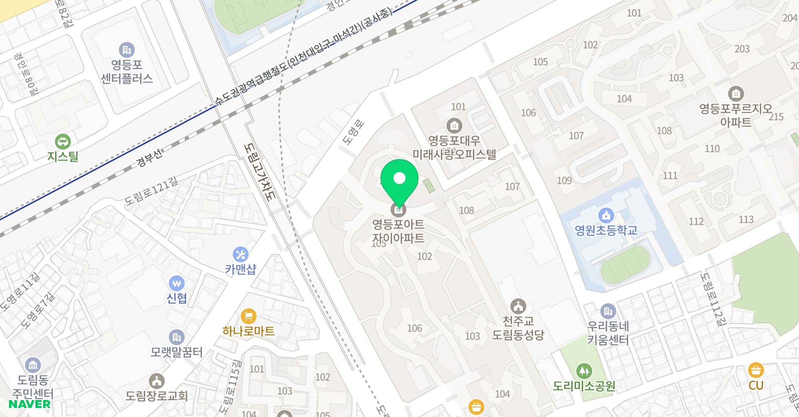 예종미술 위치