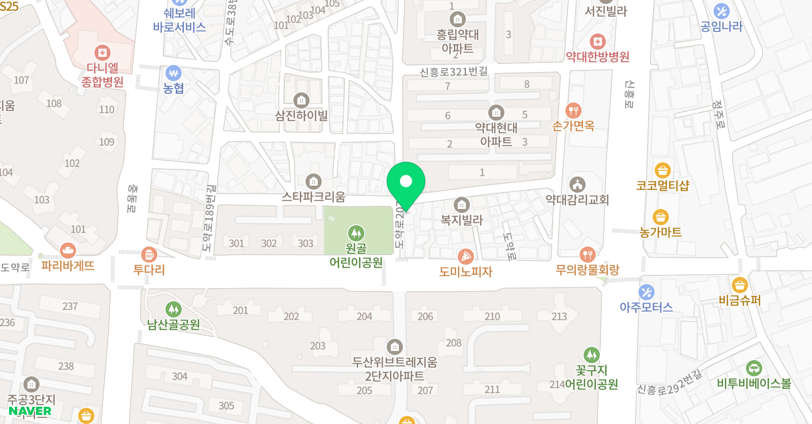 솔솔라라 피아노교습소 위치