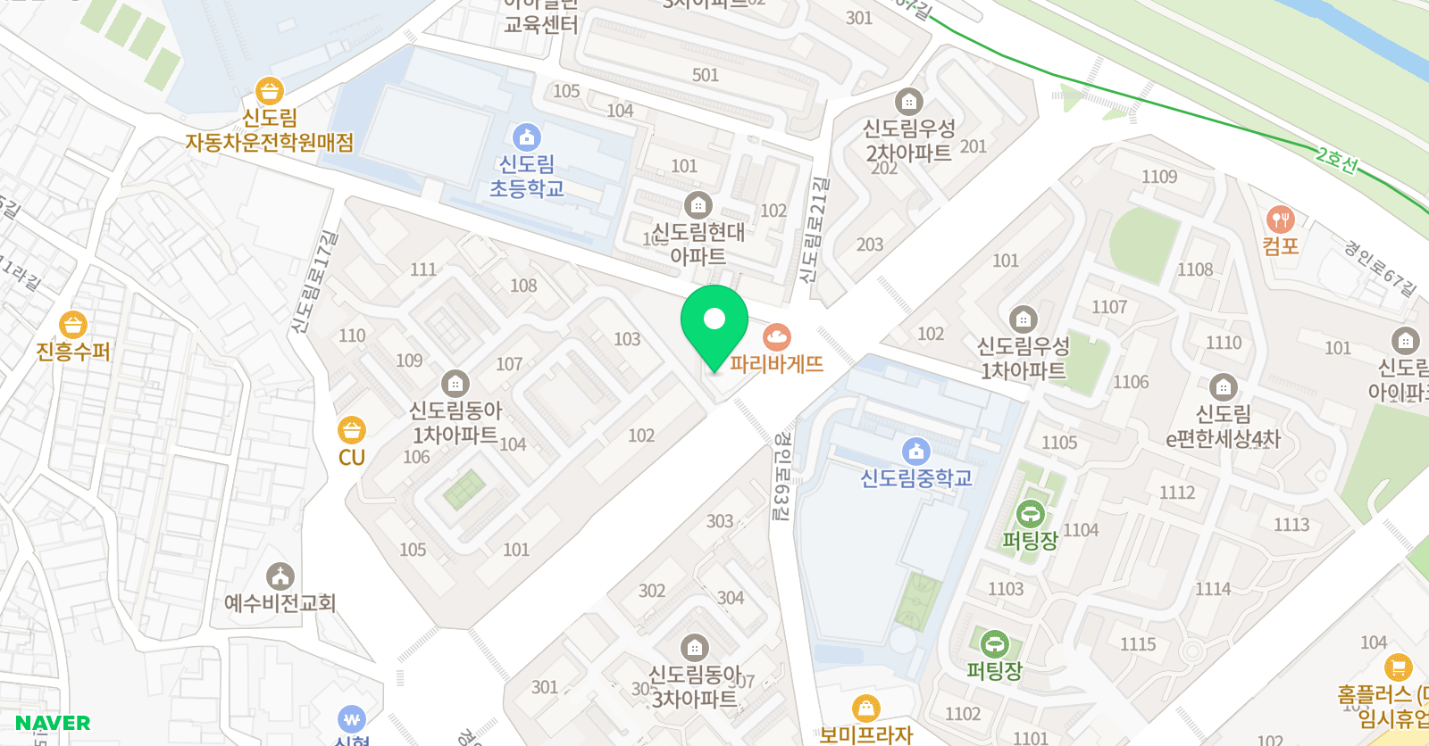 멘토 수학학원 위치