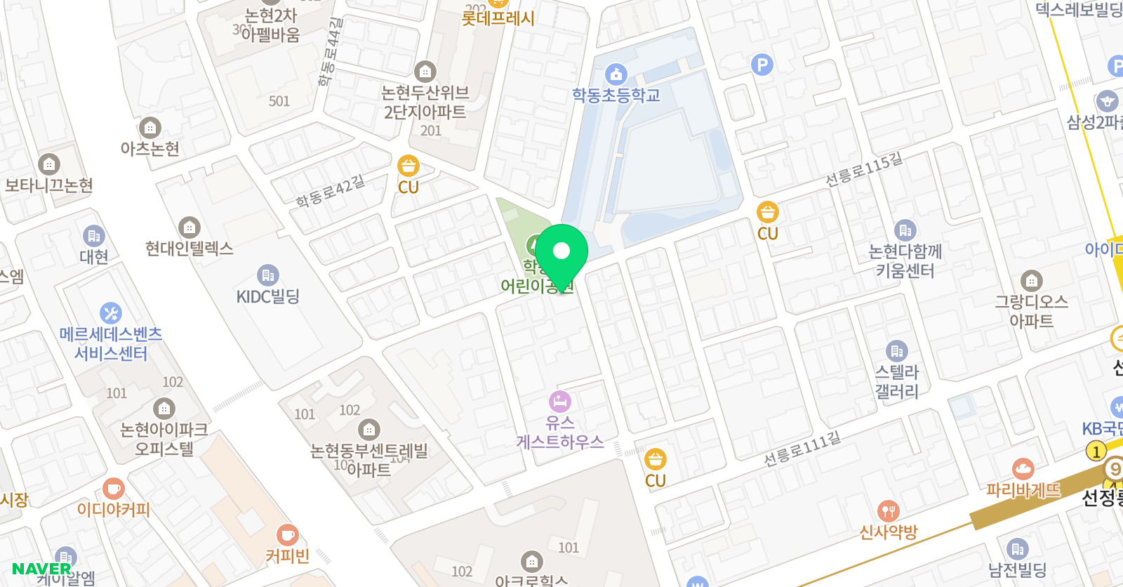 4B 미술 위치