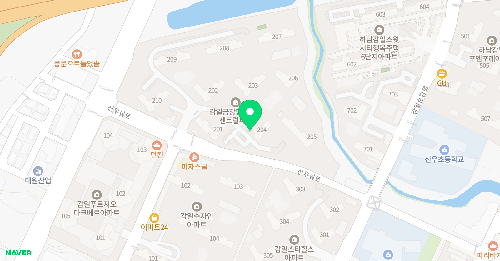 윤선생우리집앞 영어교실 감일스윗시티2단지점 위치