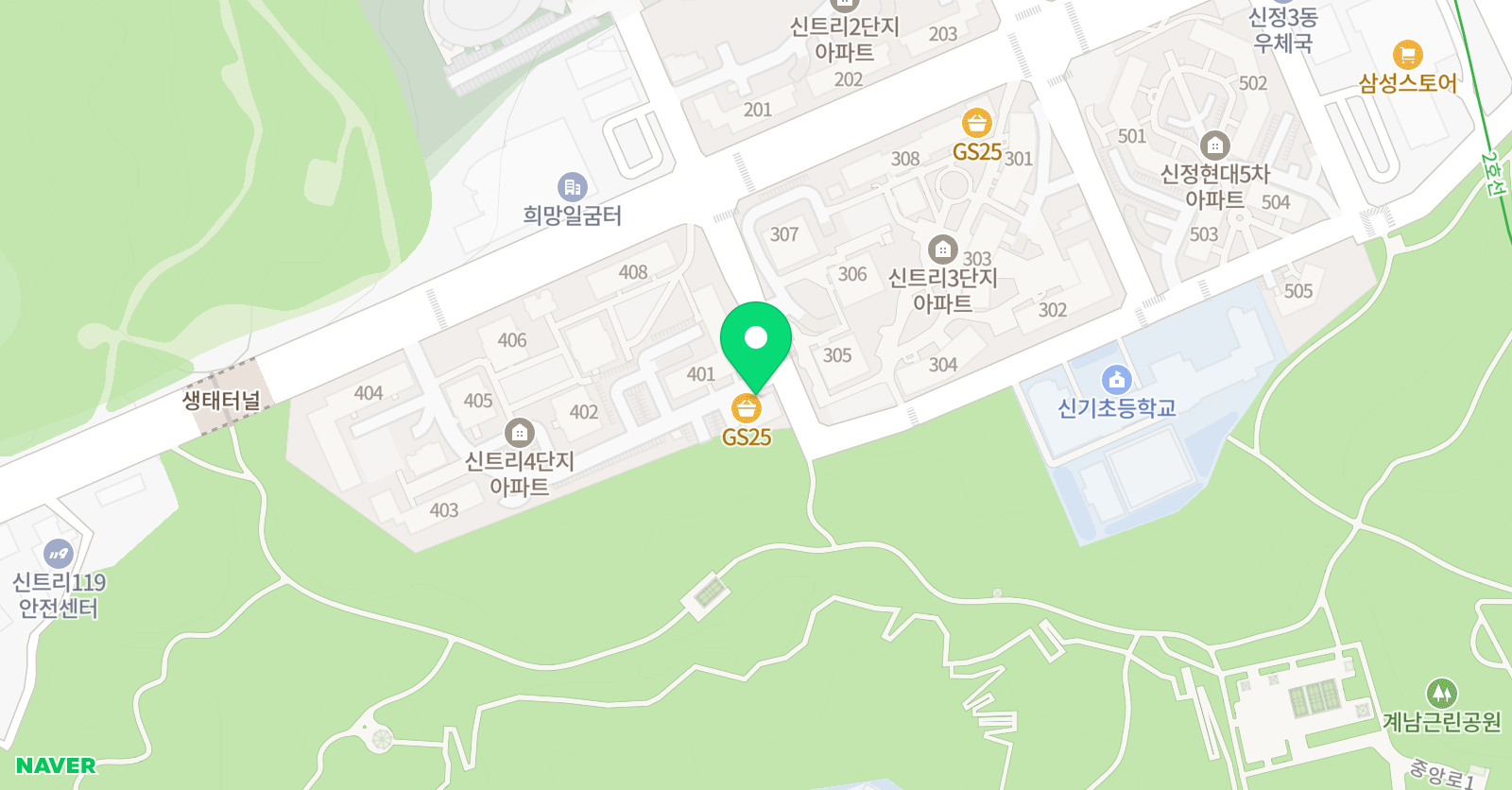 신기초 뮤엠 영어교습소 위치