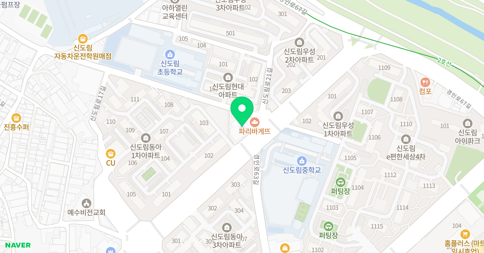 나의 피아노음악교습소 위치