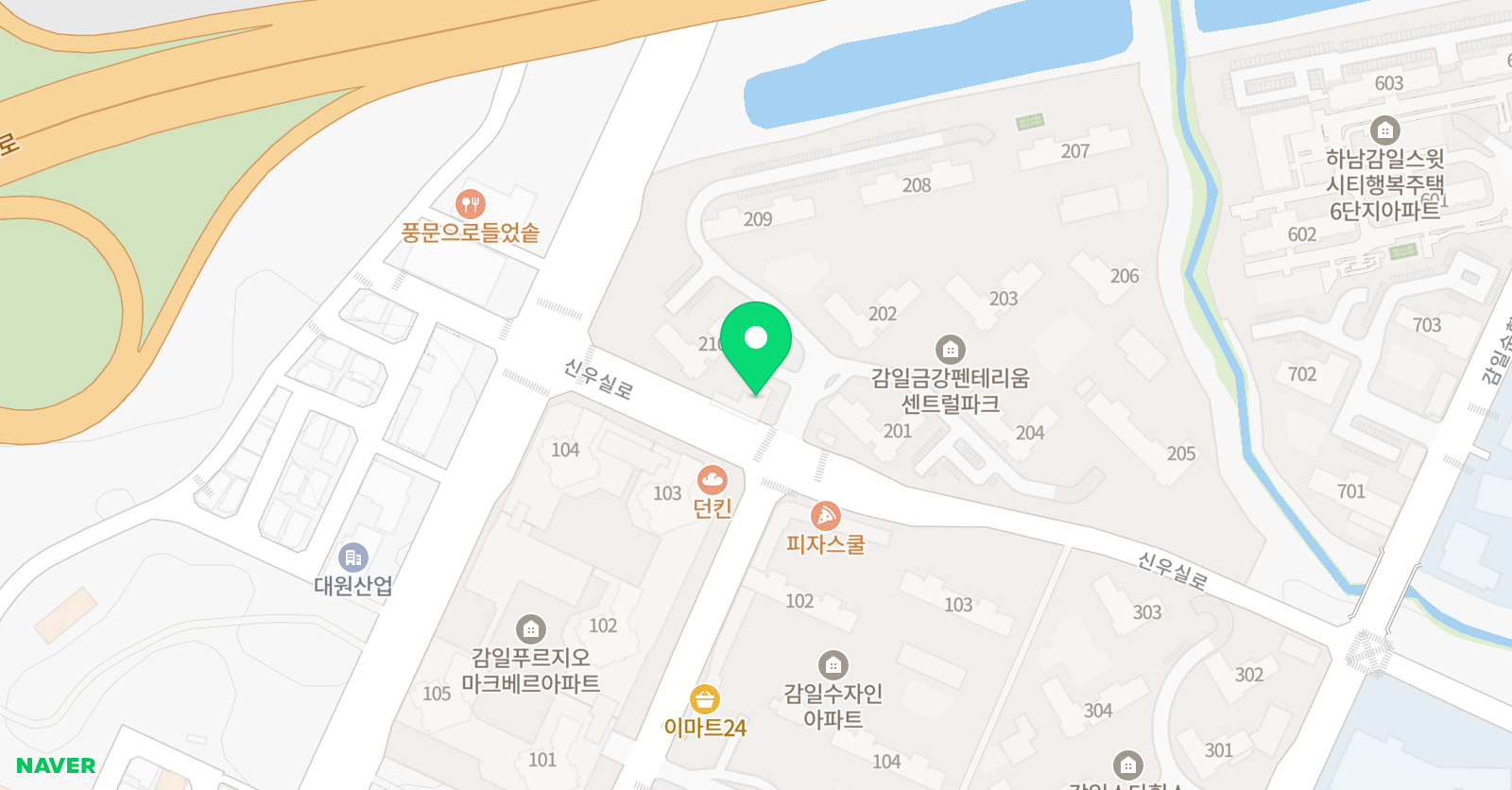 스마트해법수학 하남신우초교점 위치