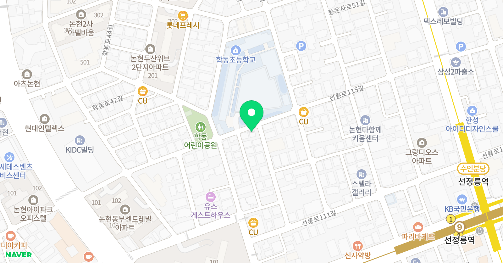스페셜 영어교습소 위치