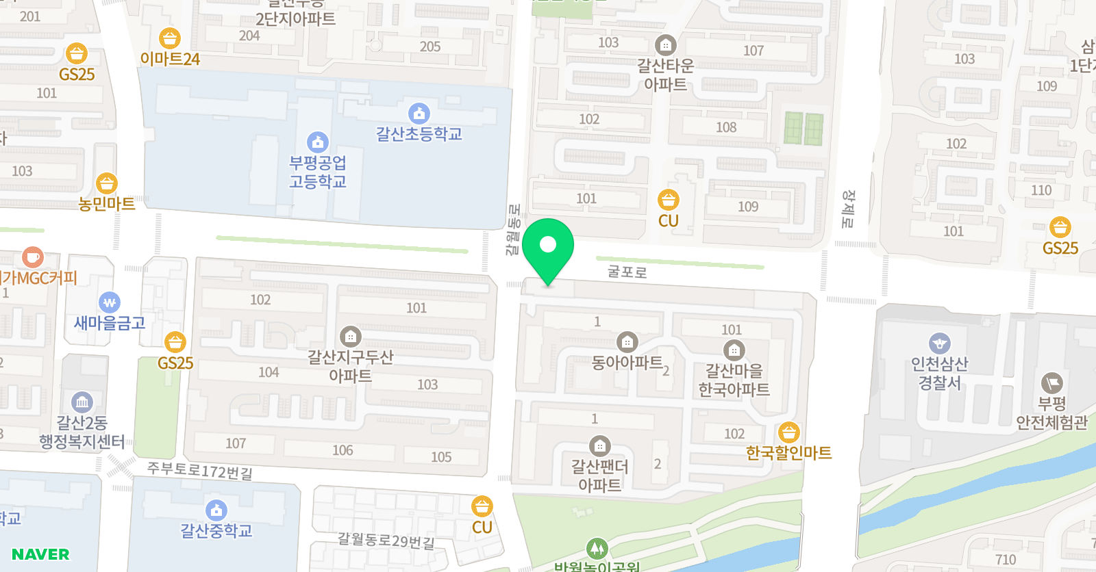 멜로디나무 음악학원 위치