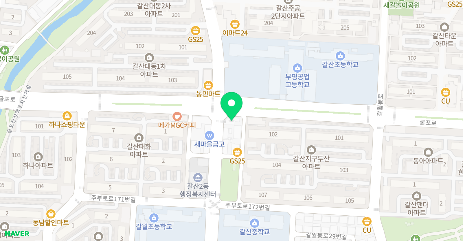 JNJ 댄스핏 위치