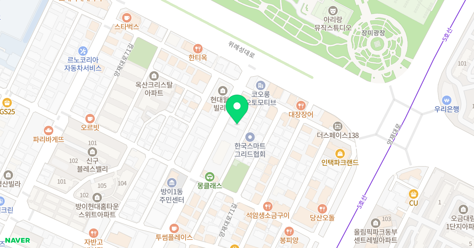 깊은생각 송파본원 위치