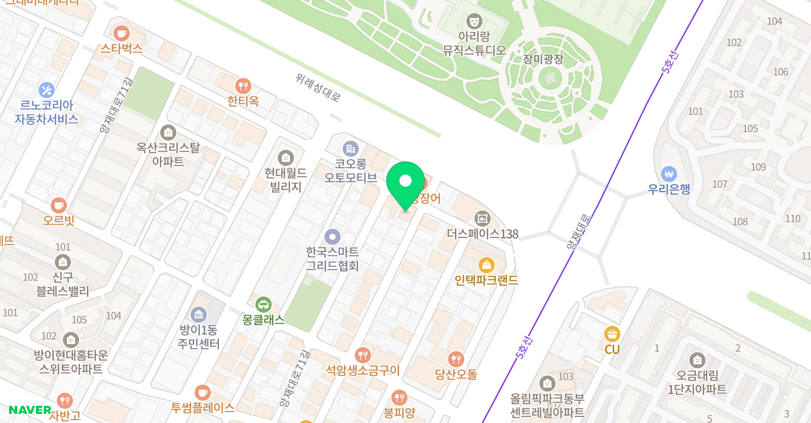 엠팩토리 수학학원 위치