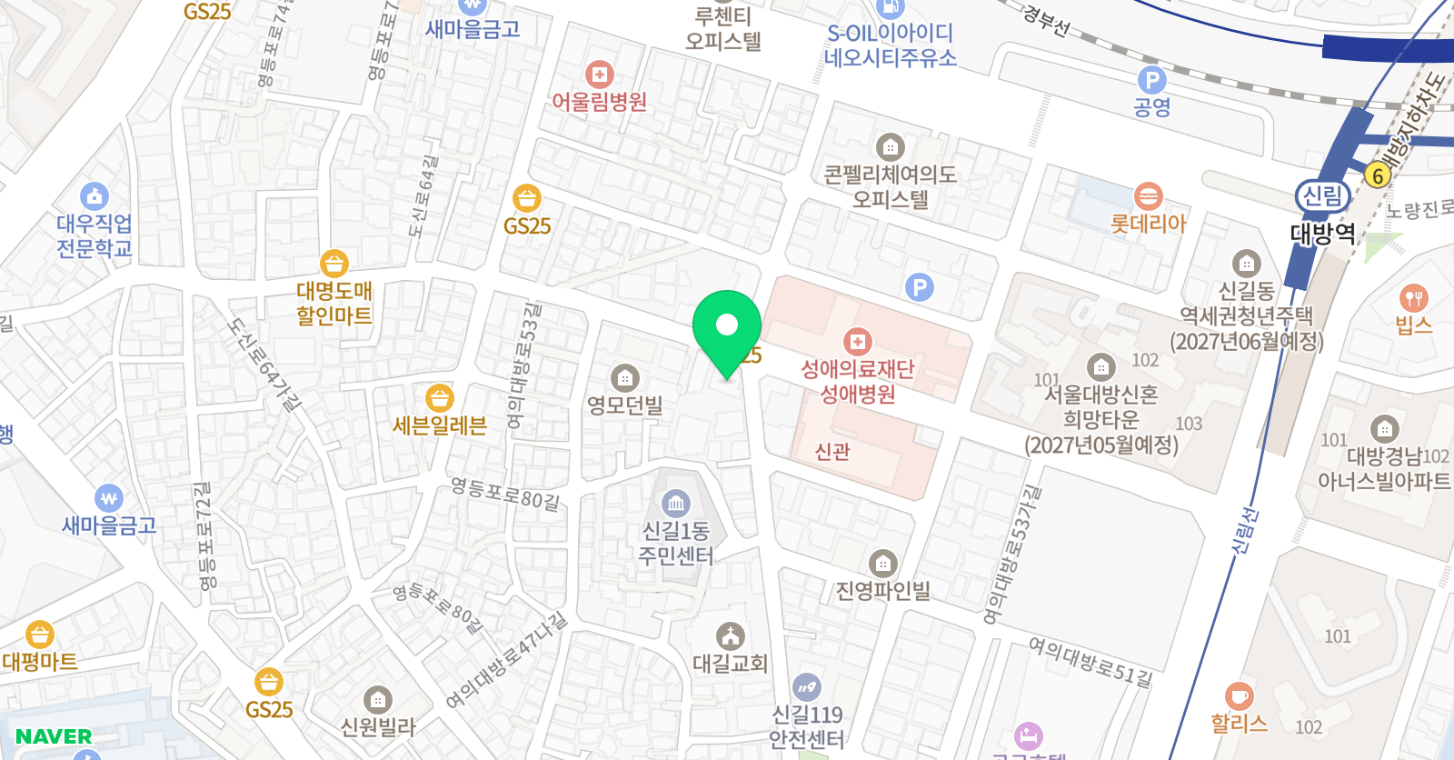 에듀이스트 학원 위치