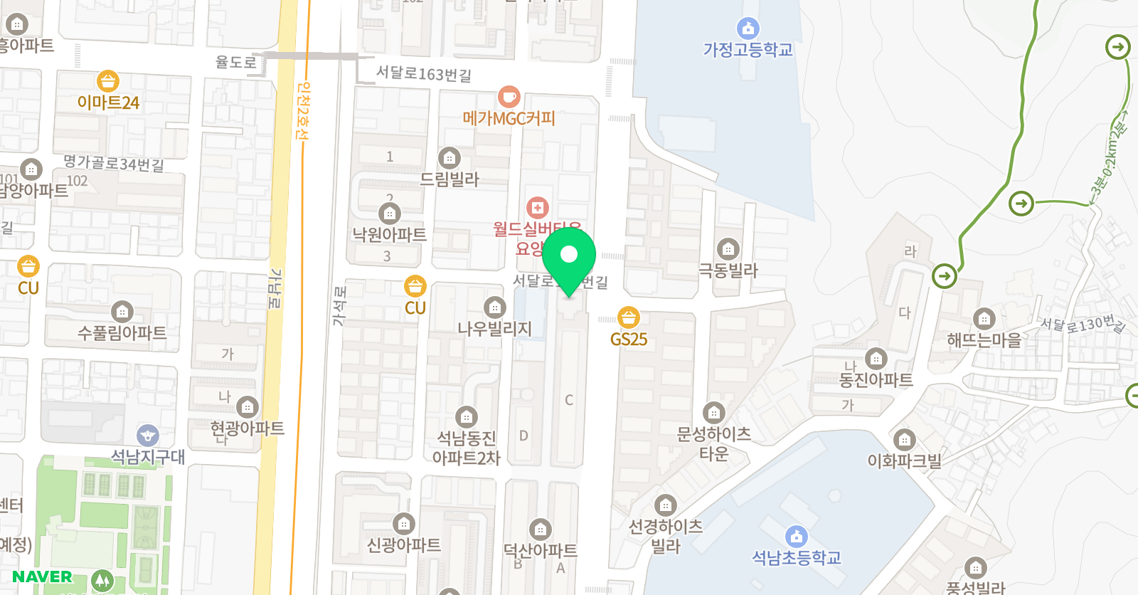 석남모짜르트 음악학원 위치