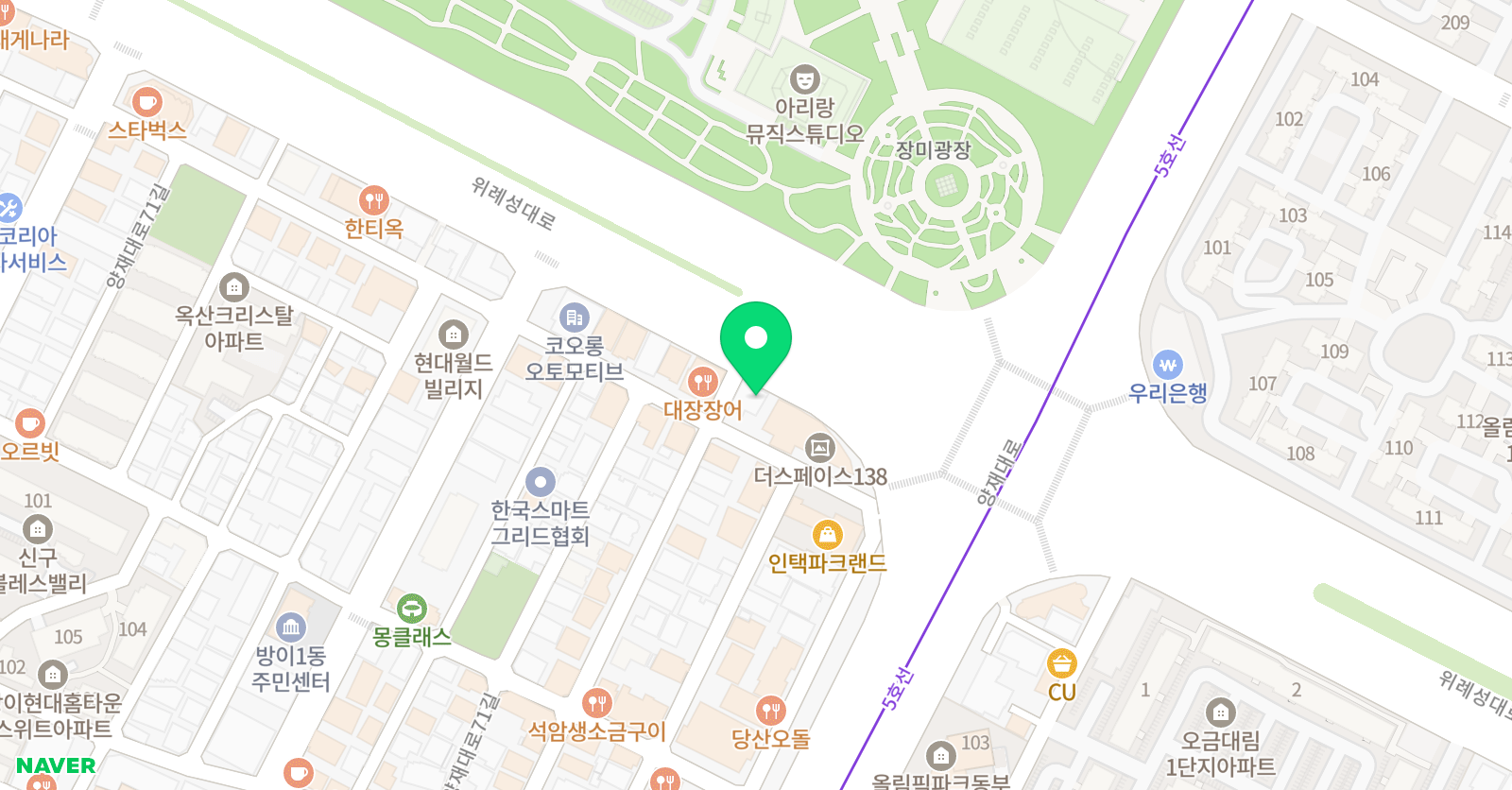 알티오라 송파점 위치