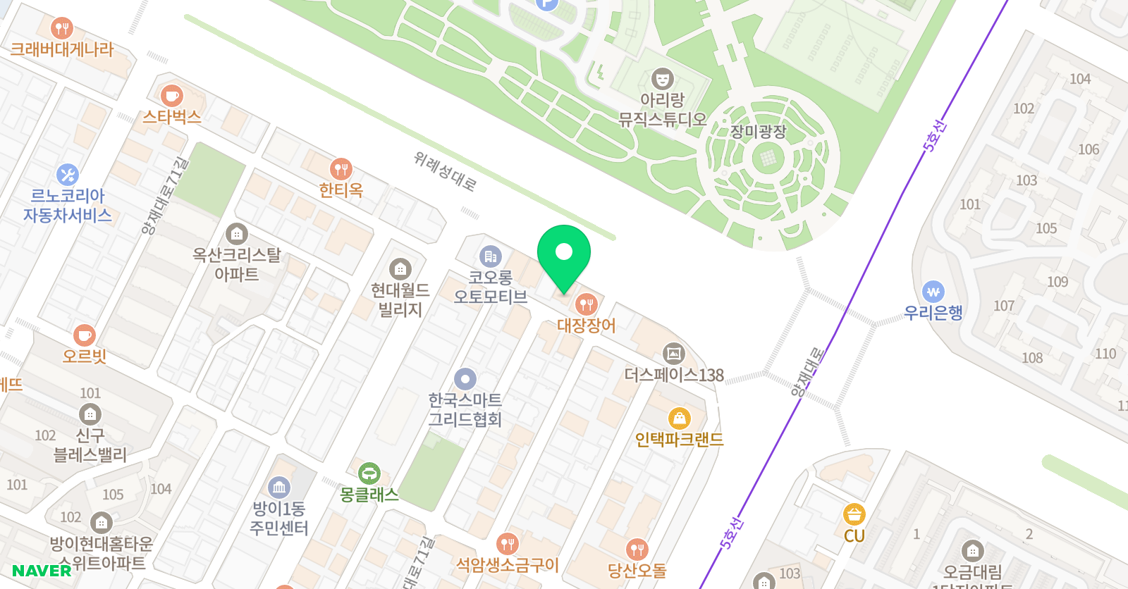 엠아이 어학원 송파캠퍼스 위치