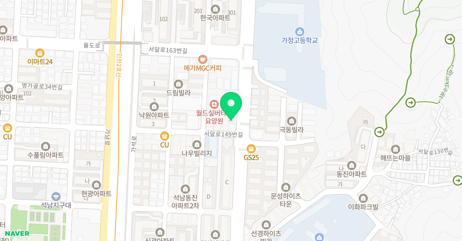 삼성영어 NEW광성 학원 위치