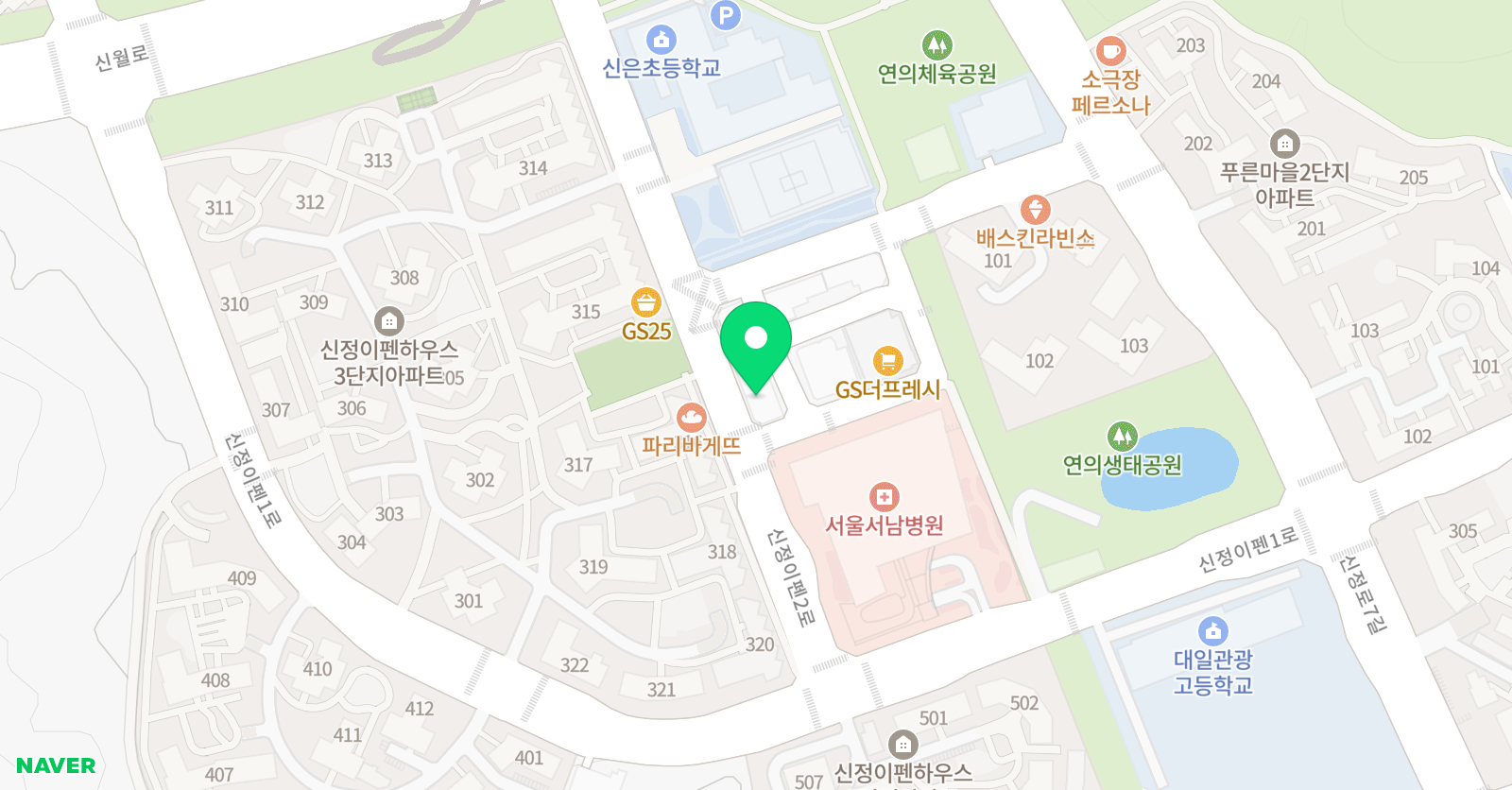 미래엔영어 문쌤영어학원 위치
