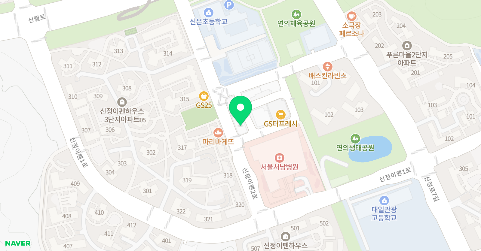 꿈이있는 미술 위치